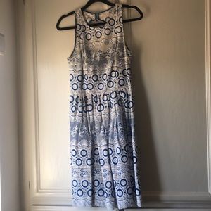 Spring cocktail dress. Anthropologie